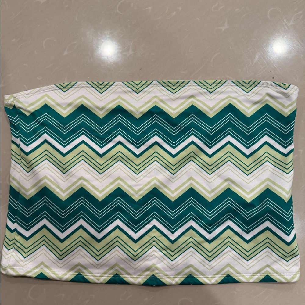 Chevron Patterned tube top